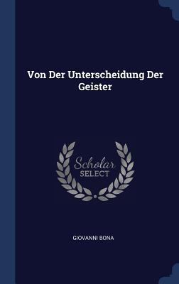 Von Der Unterscheidung Der Geister 1340113848 Book Cover