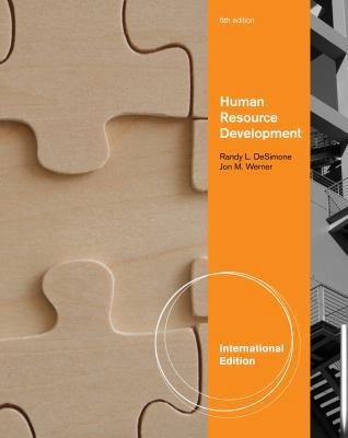 Human Resource Development. Randy L. Desimone a... 0538481358 Book Cover