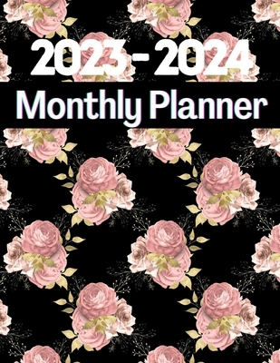 2023-2024 Monthly Planner with Rose Cover for W...            Book Cover