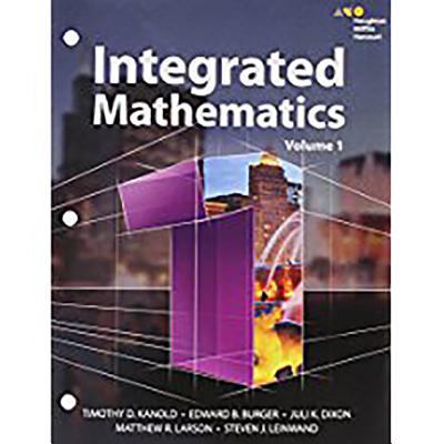 Interactive Student Edition Volume 1 (Consumabl... 0544389751 Book Cover
