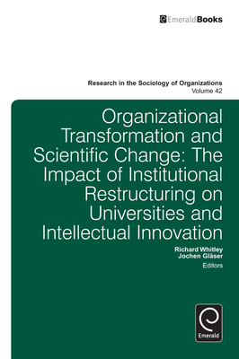 Organizational Transformation and Scientific Ch... 1783506849 Book Cover
