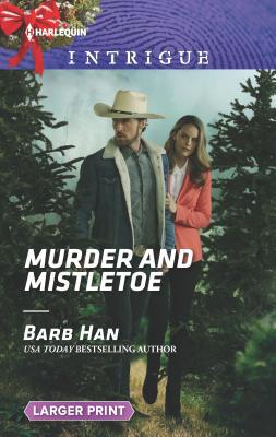 Murder and Mistletoe [Large Print] 1335639519 Book Cover