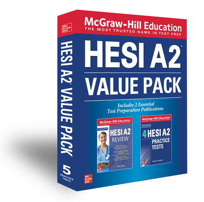 McGraw-Hill Education Hesi A2 Value Pack 1260463389 Book Cover