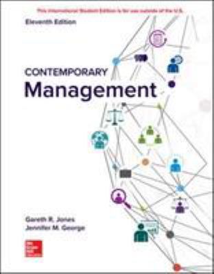 ISE Contemporary Management (ISE HED IRWIN MANA... 1260565734 Book Cover