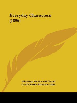 Everyday Characters (1896) 1436840570 Book Cover