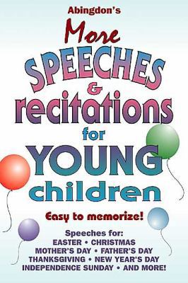 Abingdon's More Speeches & Recitations for Youn... 0687031729 Book Cover