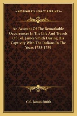 An Account Of The Remarkable Occurrences In The... 1162985526 Book Cover