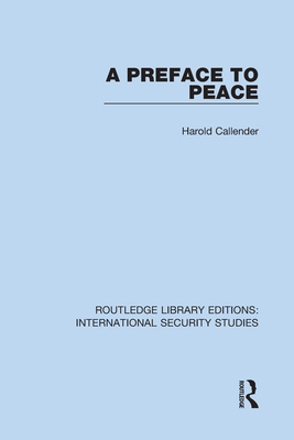 A Preface to Peace 0367706873 Book Cover
