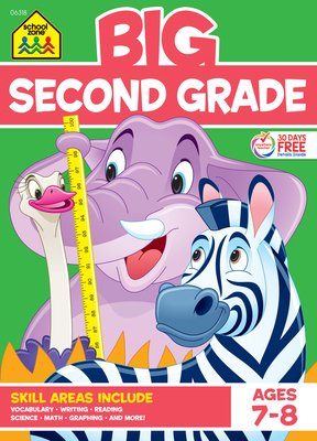 School Zone Big Second Grade Workbook 0887431488 Book Cover