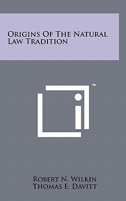 Origins of the Natural Law Tradition 1258033917 Book Cover