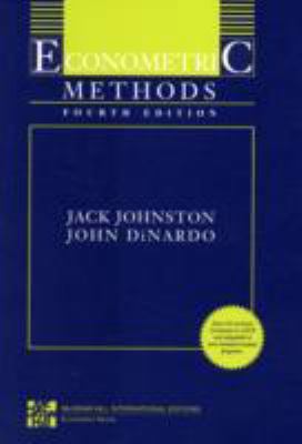 Econometric Methods 0071259643 Book Cover