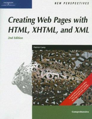 Creating Web Pages with HTML, XHTML, and XML 0619268018 Book Cover
