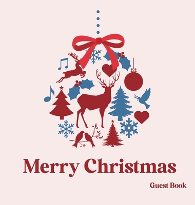 Christmas Guest Book (hardback) 1839903562 Book Cover