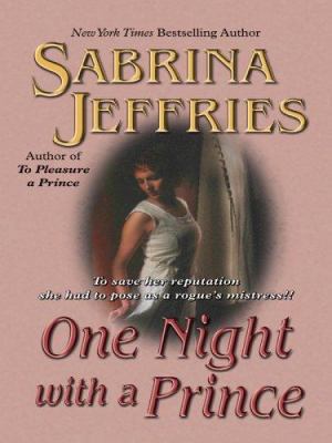 One Night with a Prince [Large Print] 1597220272 Book Cover