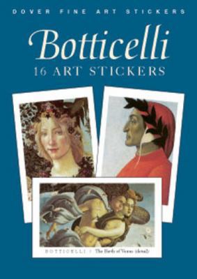 Botticelli 16 Art Stickers (Dover Art Stickers) 0486419657 Book Cover