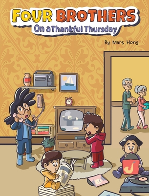 Four Brothers on a Thankful Thursday [Large Print] 1965054099 Book Cover