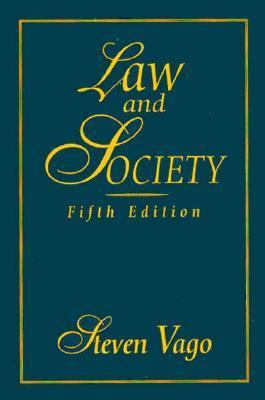 Law and Society 0132553163 Book Cover