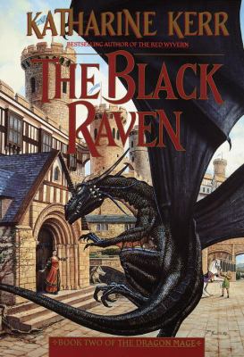 The Black Raven: Book Two of the Dragon Mage 055337950X Book Cover