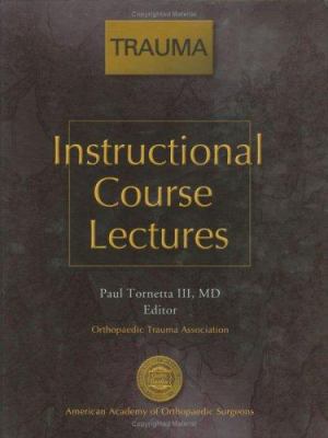 Instructional Course Lectures Trauma 0892033975 Book Cover