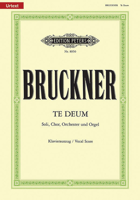Te Deum (Vocal Score) B00006M2IG Book Cover