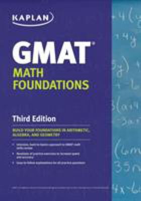 Kaplan GMAT Math Foundations 1506219918 Book Cover