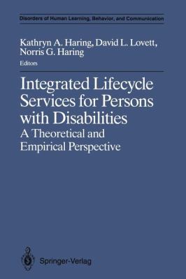 Integrated Lifecycle Services for Persons with ... 1461277094 Book Cover