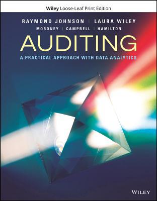 Auditing: A Practical Approach with Data Analytics 1119401747 Book Cover