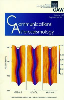 Communications in Asteroseismology Volume 162 2011 3700171544 Book Cover