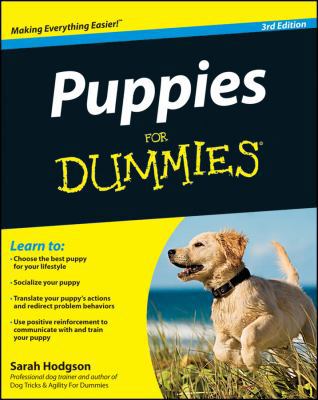 Puppies for Dummies 1118117557 Book Cover