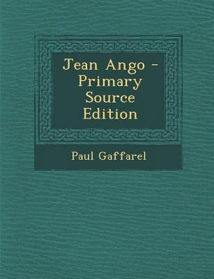Jean Ango [French] 1289789339 Book Cover