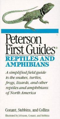 Peterson First Guide (R) to Reptiles and Amphib... 0395622328 Book Cover