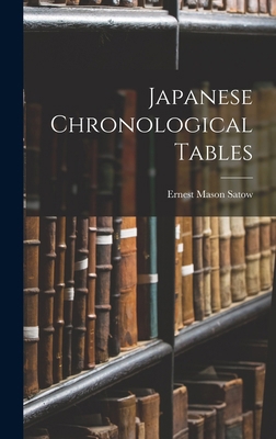 Japanese Chronological Tables 1017022666 Book Cover