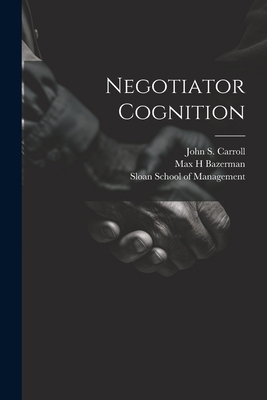 Negotiator Cognition 1021260177 Book Cover