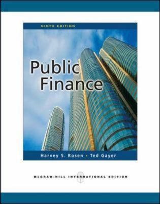 Public Finance 0071267883 Book Cover