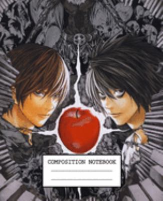 Paperback Composition Notebook : Death Note Soft Glossy Cover Wide Ruled Lined Pages Book 7. 5 X 9. 25 Inches 110 Pages Book