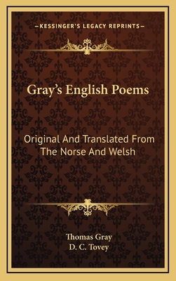 Gray's English Poems: Original and Translated f... 1163506095 Book Cover