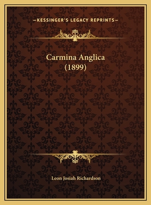 Carmina Anglica (1899) [Latin] 1169492762 Book Cover