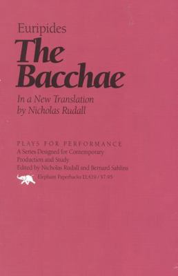The Bacchae 1566630673 Book Cover