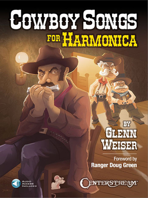 Cowboy Songs for Harmonica [With Access Code] 1574243527 Book Cover