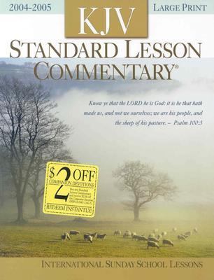 Standard Lesson Commentary-KJV [Large Print] 0784713405 Book Cover