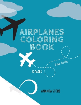 Airplane Coloring Book: Airplane Coloring Book ... 1008932434 Book Cover