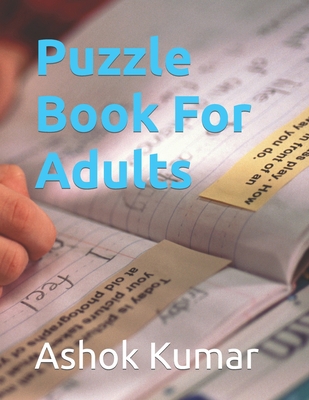 Puzzle Book For Adults B0BCWSBSLK Book Cover