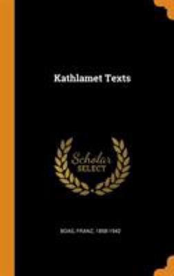 Kathlamet Texts 034452843X Book Cover