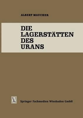 Die Lagerstätten Des Urans [German] 332298303X Book Cover