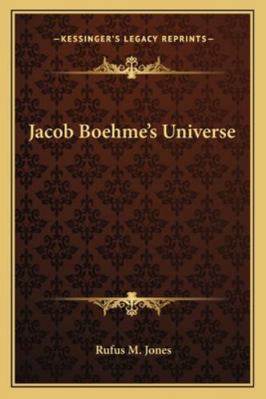 Jacob Boehme's Universe 116284194X Book Cover