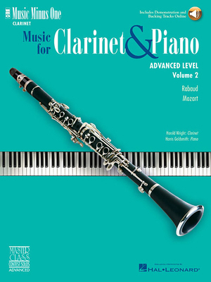 Advanced Clarinet Solos - Volume 2: Music Minus... 1596152532 Book Cover