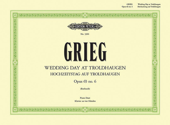 Wedding Day at Troldhaugen Op. 65 No. 6 (Arrang... B00025DY8S Book Cover