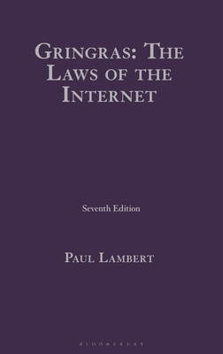 Gringras: The Laws of the Internet 1526532093 Book Cover