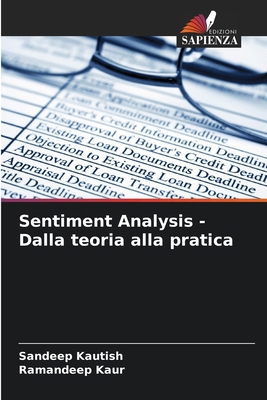 Sentiment Analysis - Dalla teoria alla pratica [Italian] 6207621557 Book Cover