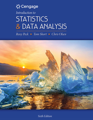 Introduction to Statistics and Data Analysis 1337793612 Book Cover
